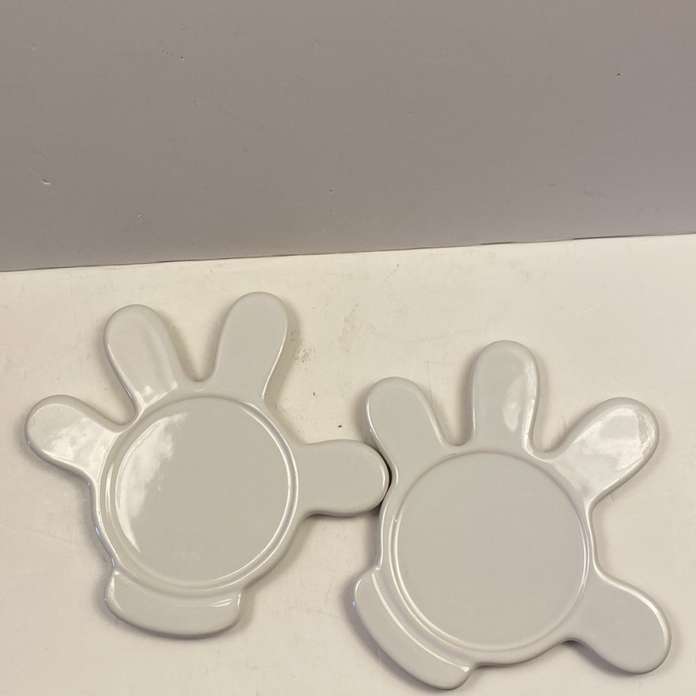 Disney Mickey coasters set of two hands Mickey Mouse